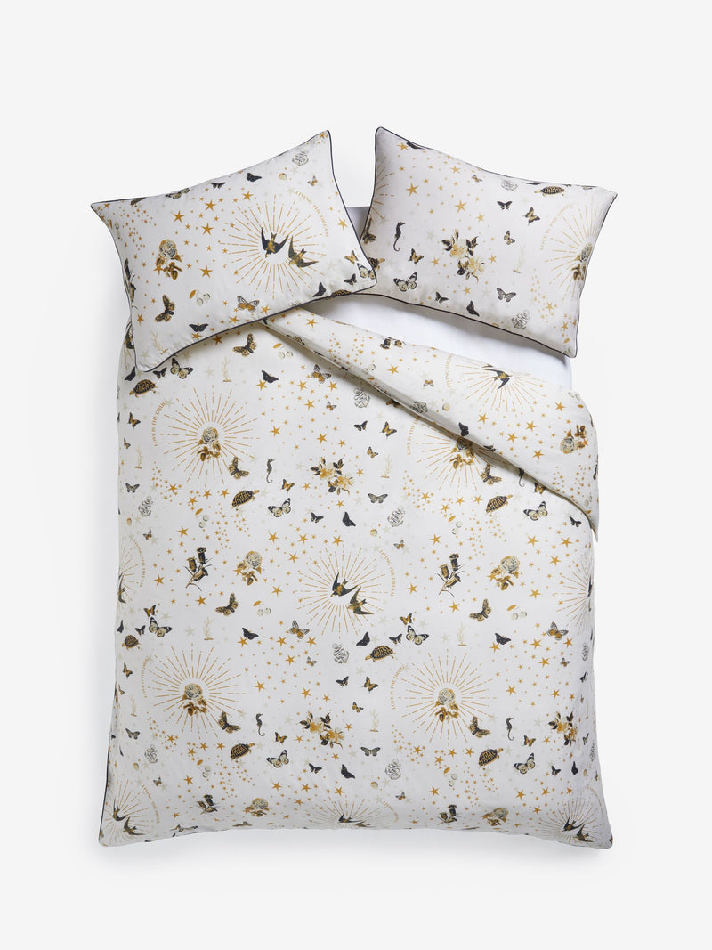 Rockett St George Janes Rose duvet and pillowcase set, imported from the UK
