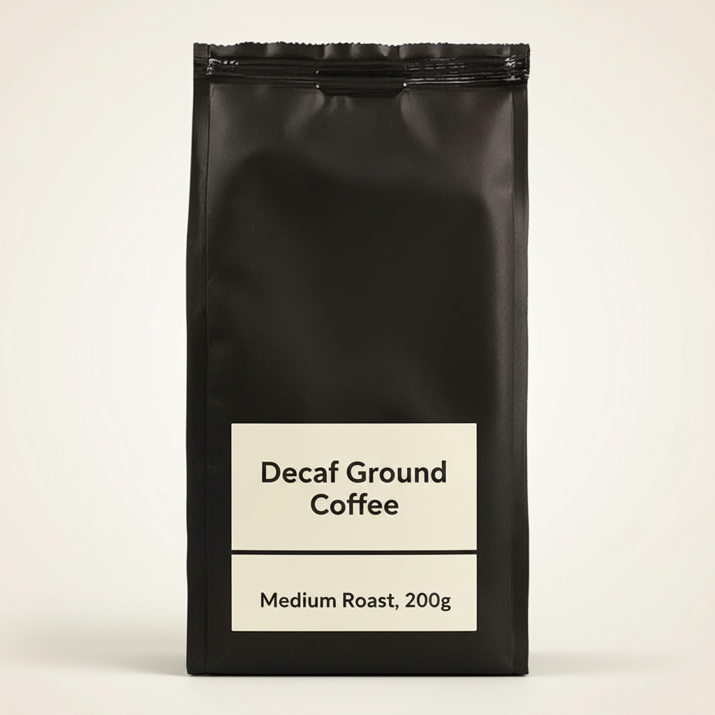 Holland & Barrett House Blend Ground Decaf Coffee 200g, UK version