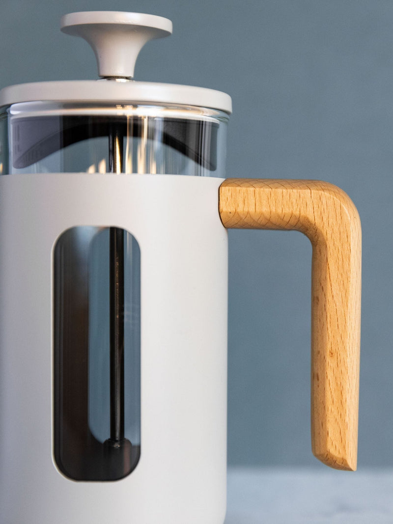 La Cafetiere Cream Pisa 3 cup glass cafetiere - British product
