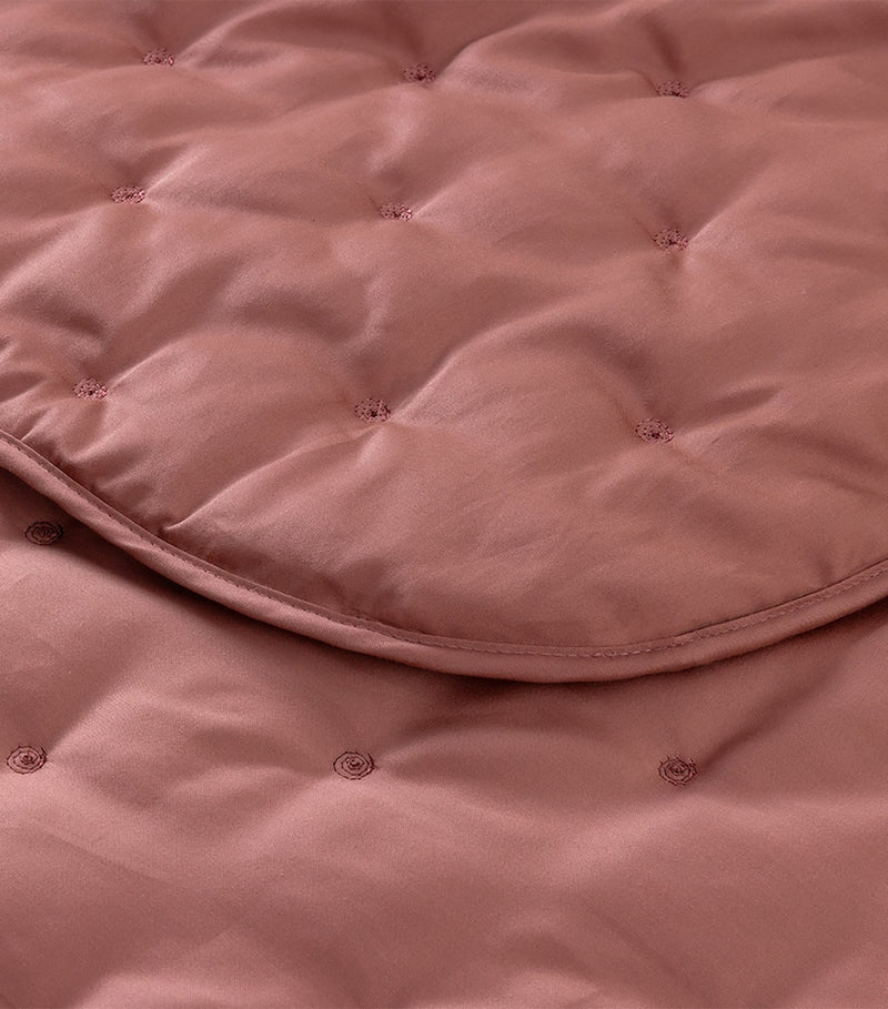 Yves Delorme Triomphe Santal bedcover Super King size (British brand)