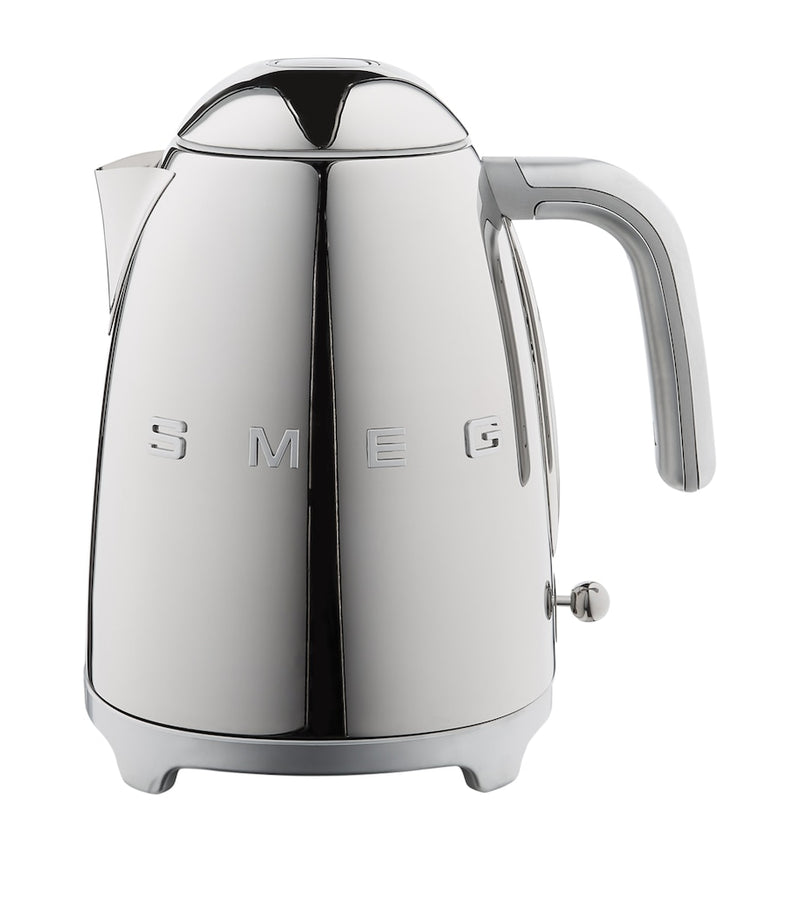 Smeg Retro Kettle with stainless steel body and retro design (British brand)