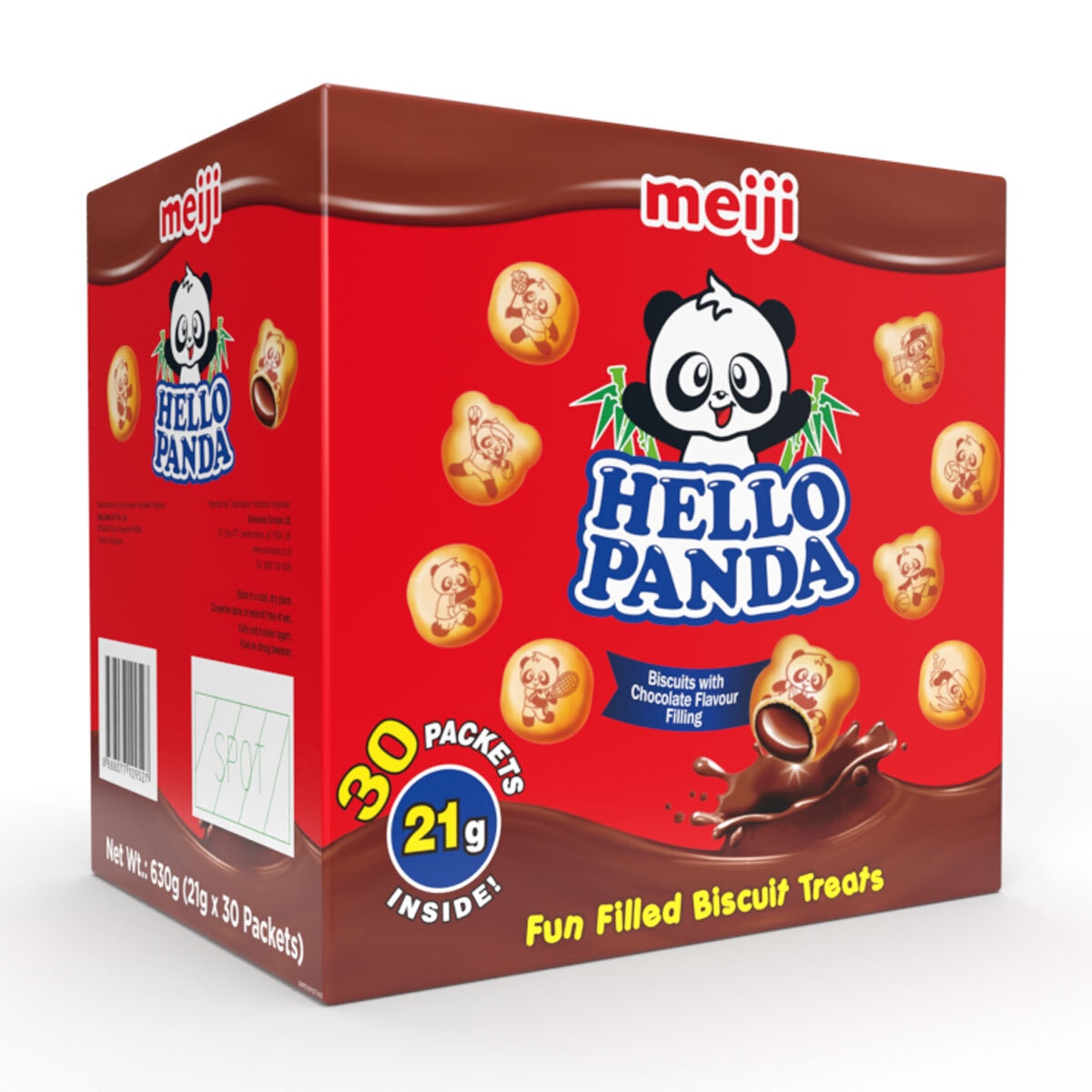 Hello Panda chocolate filled biscuits 30 x 21g, UK version