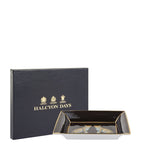 Halcyon Days leopard trinket tray, UK version