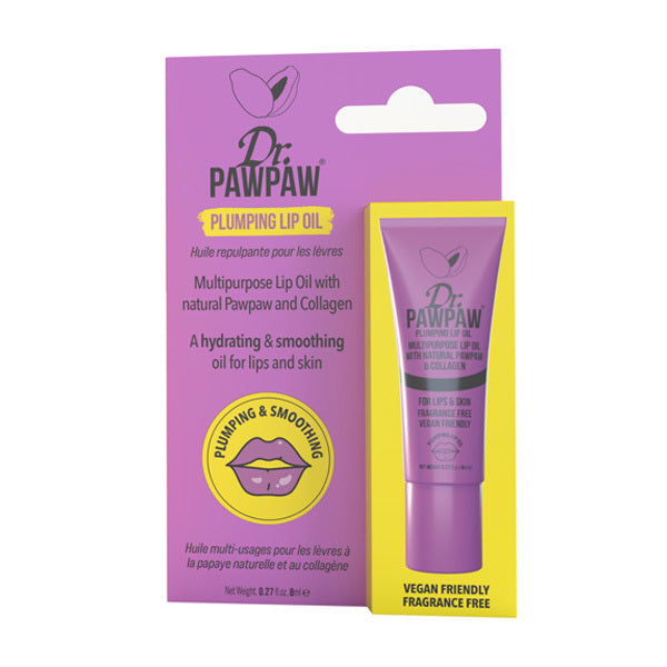 Dr Pawpaw Plumping Lip Oil 8ml Vegan Formula - British product