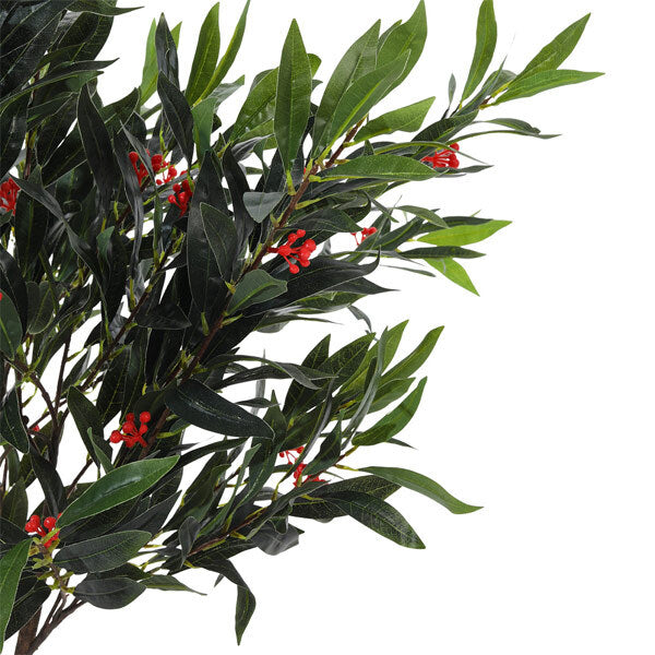 Livingandhome artificial olive tree decorative plant 120cm height , UK version