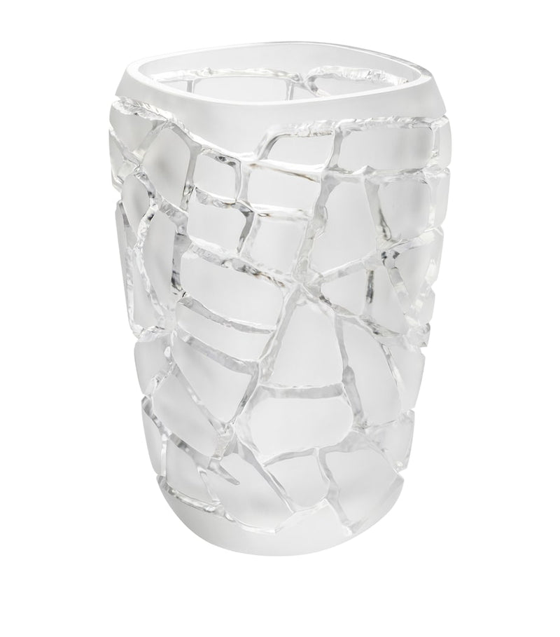 Lalique Crystal Magnitude Vase (38cm)