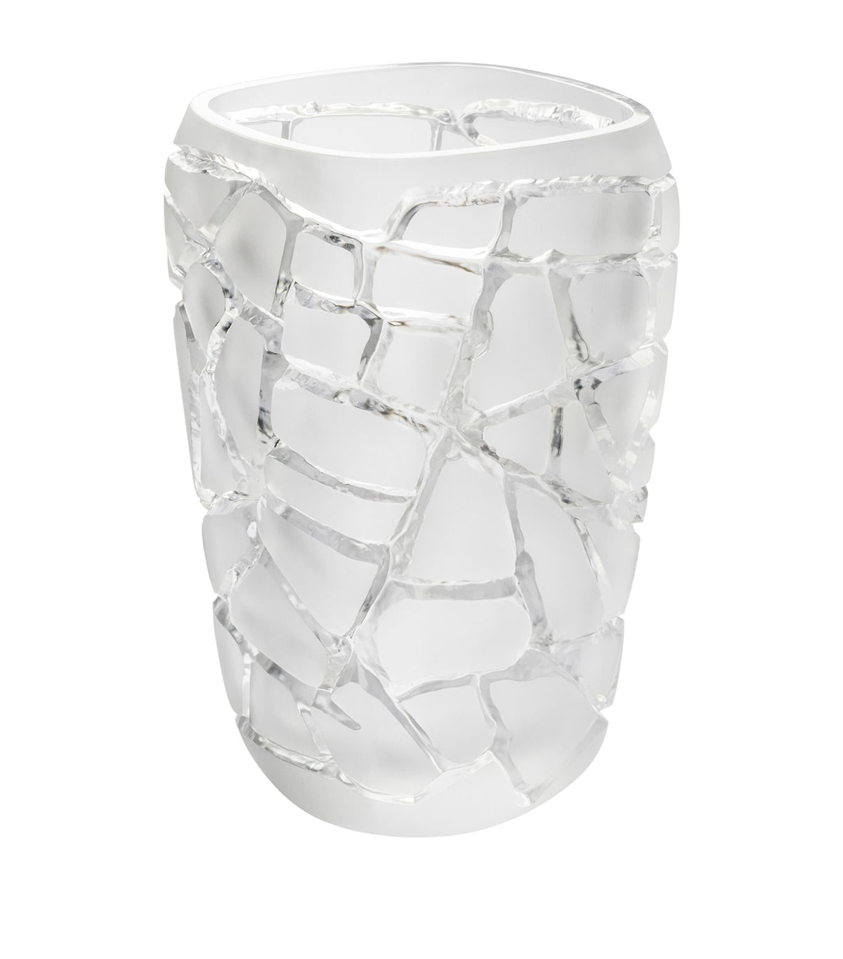 Lalique Crystal Magnitude Vase (38cm)