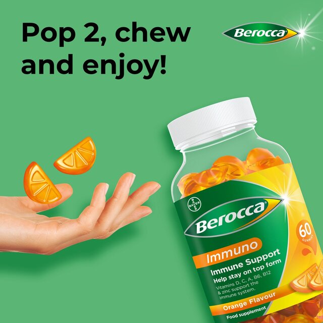 Berocca Immuno Gummy   60 per pack - McGrocer