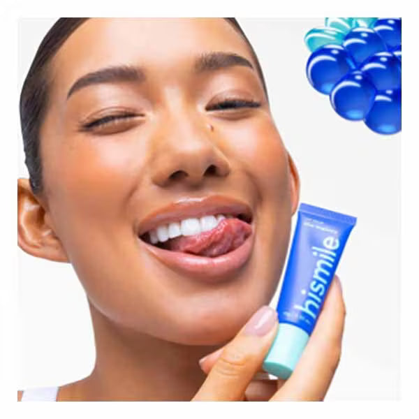 HiSmile blue raspberry flavoured lip balm 10g, UK version