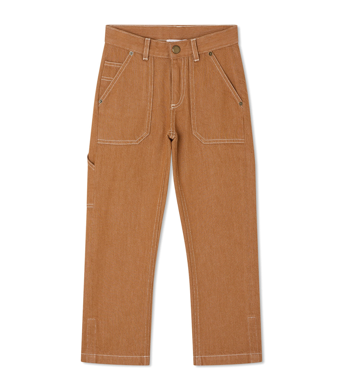 Bonpoint cotton cargo trousers for ages 10-14 years - British product
