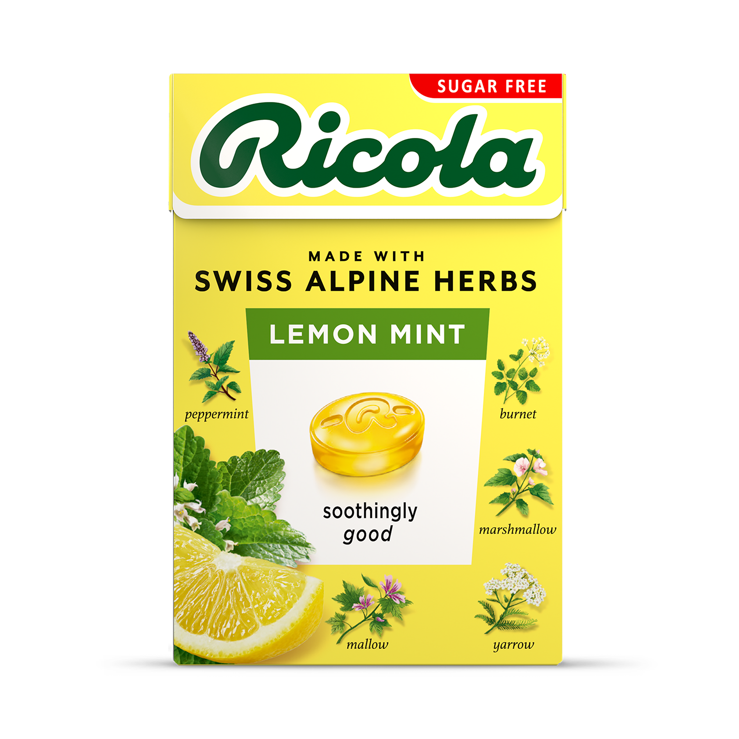 Ricola Elderflower Swiss Herbal Sweets Box 45g - 999090