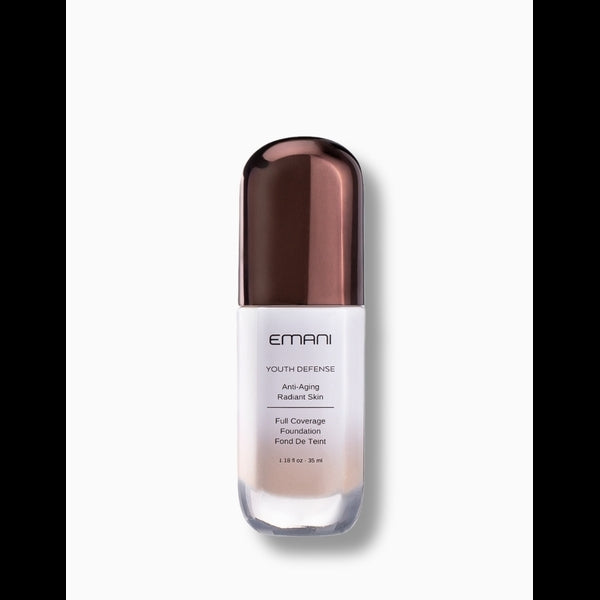 Emani Youth Defense Liquid Foundation Tan 35ml - British product