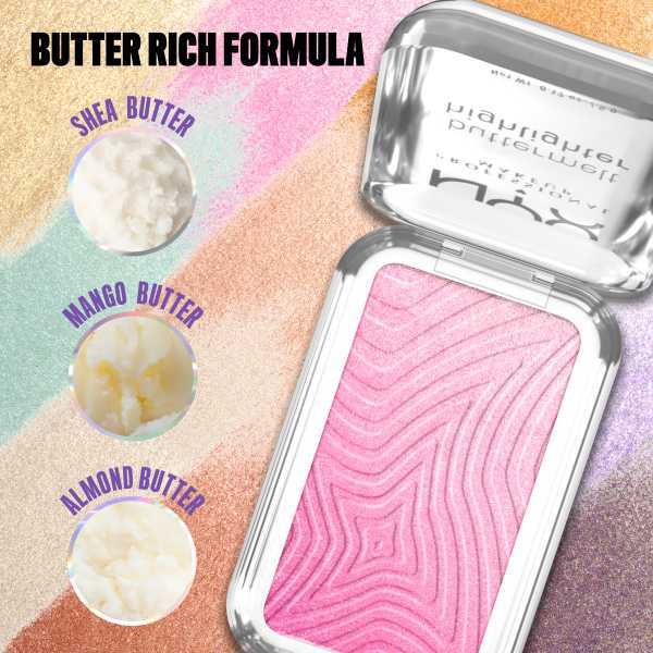 NYX Professional Makeup Buttermelt Highlighter imported from the UK