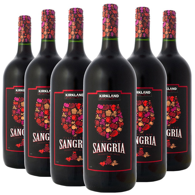 Kirkland Signature sangria wine 9L imported from Spain