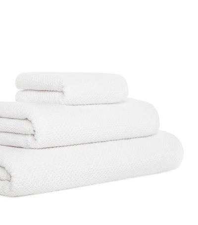 Honeycomb Weave Combed Cotton Washcloth 30cm x 30cm