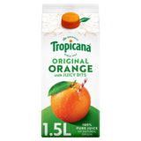 Tropicana Original Orange Fruit Juice with Bits   1.5L GOODS M&S   