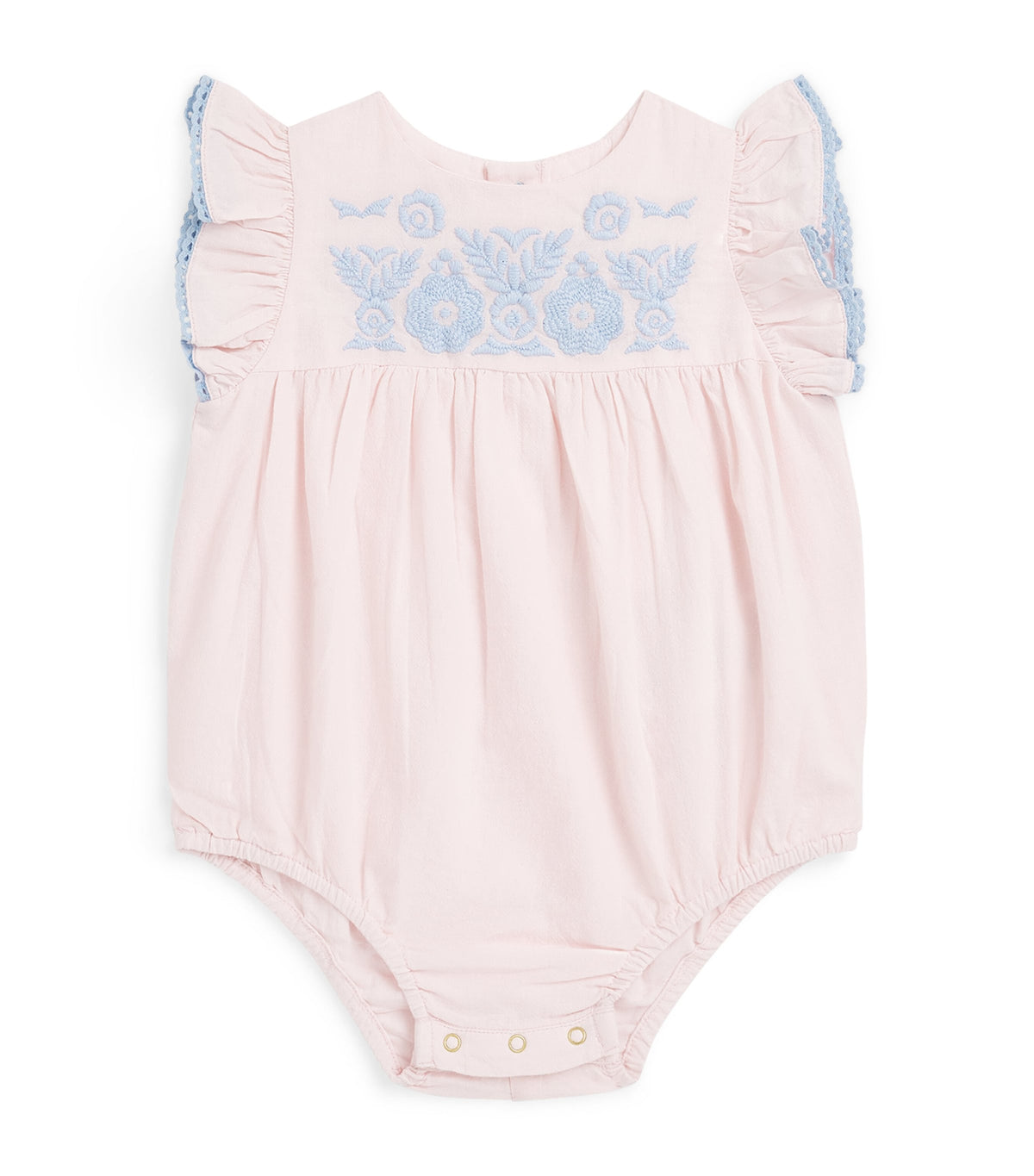 Louise Misha embroidered Nusha baby bodysuit 3-24 months, UK version