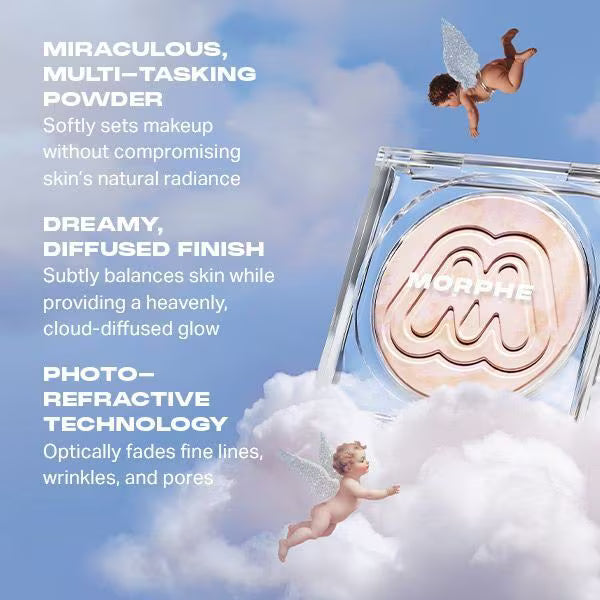 Morphe Cloudlight finishing powder Dawn, imported from the UK