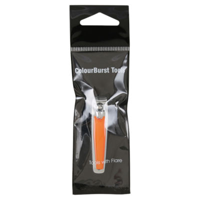 ColourBurst Fingernail Clipper Orange, imported from the UK
