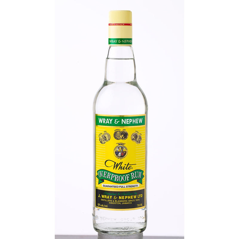 Wray & Nephew overproof white rum 70cl (British brand)