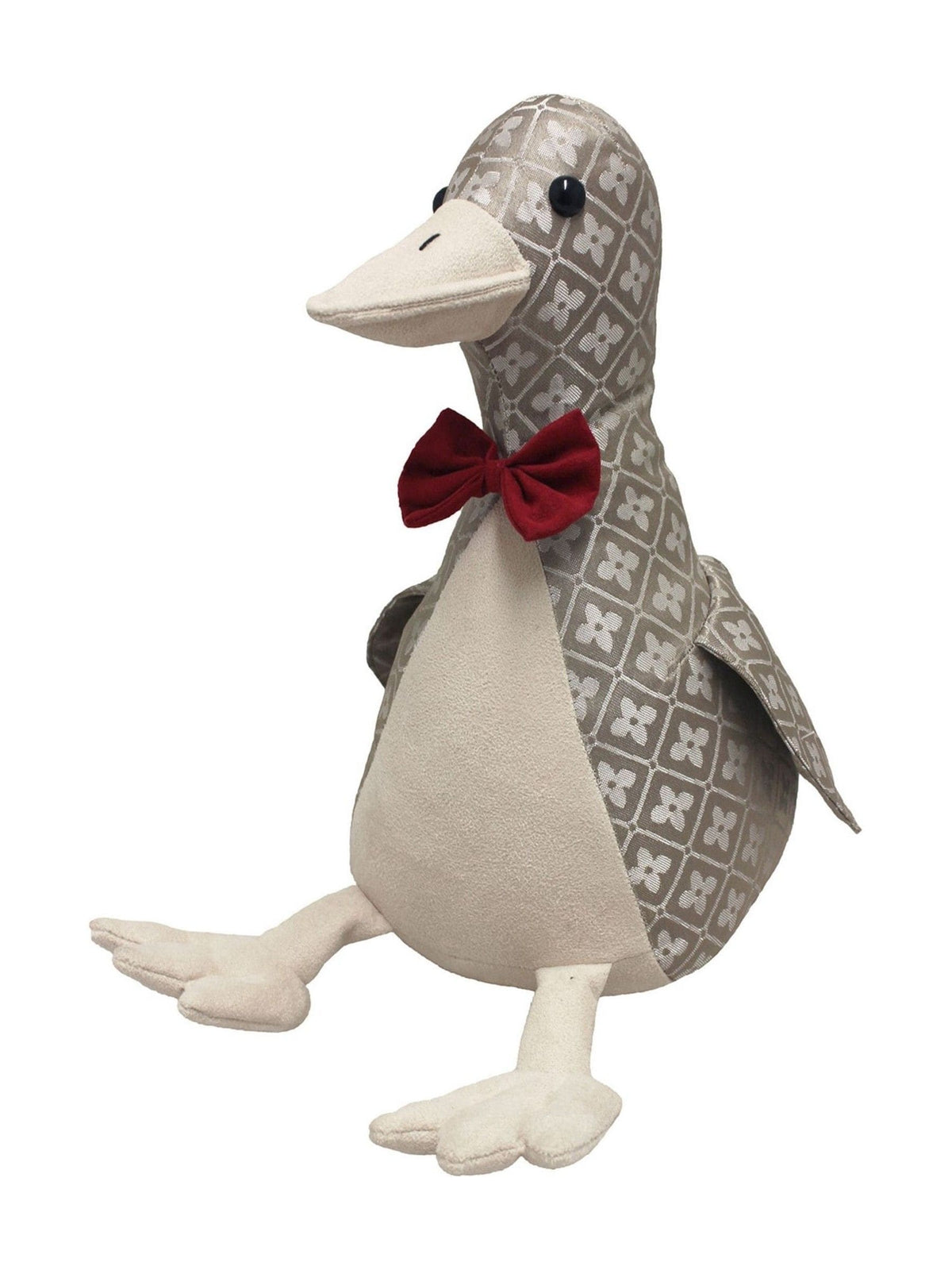 Riva Home Natural Jacquard Duck Doorstop, imported from the UK