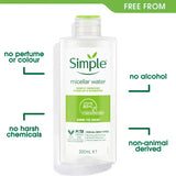 Simple Kind to Skin Micellar Cleansing Water 200ml (British brand)