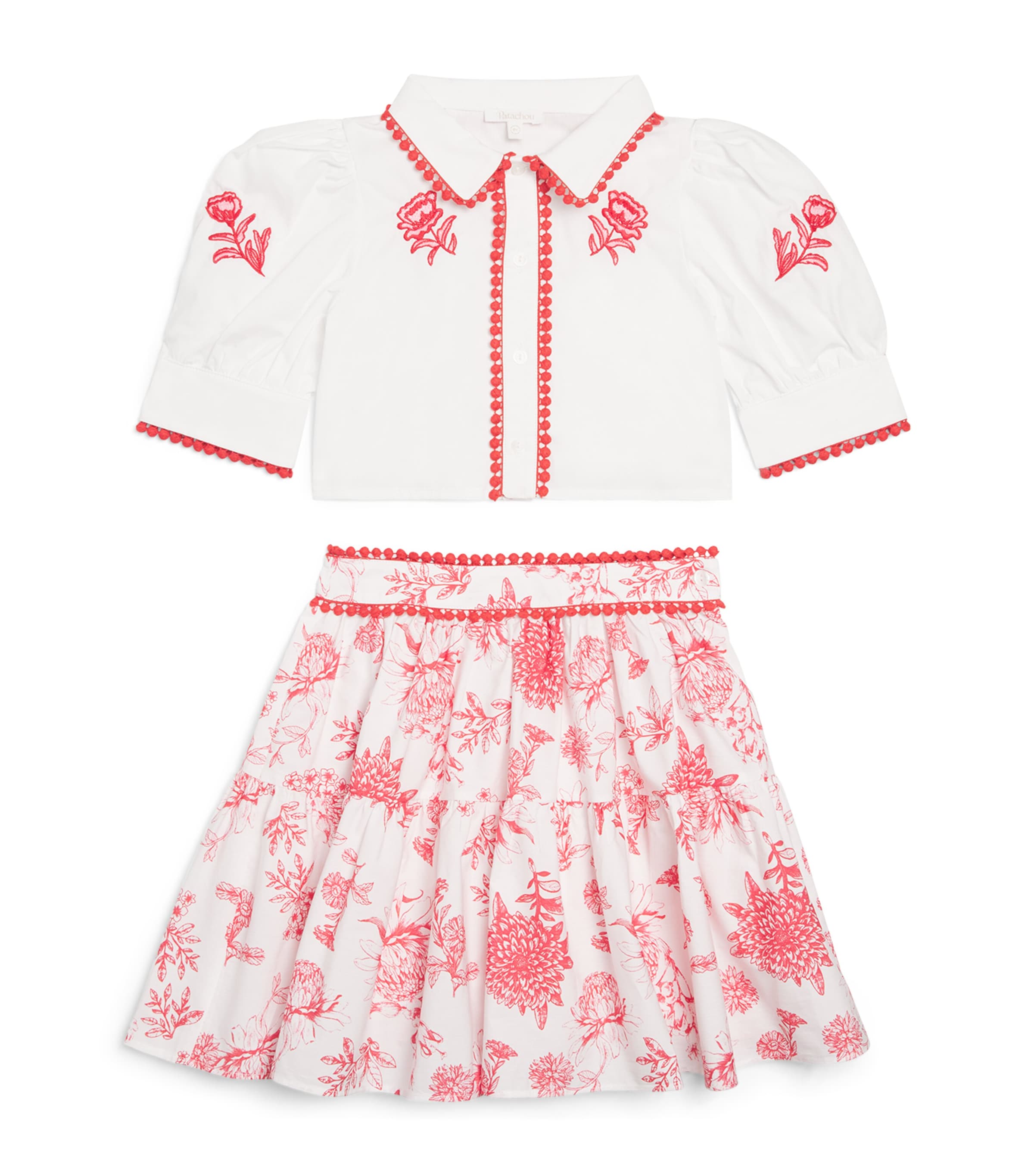 Patachou children's floral set 3-14 years, imported from the UK
