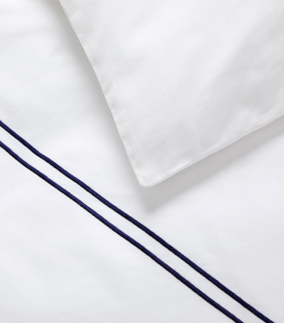 Yves Delorme Super King Duvet Cover Duo Marine 260cm x 220cm (British brand)