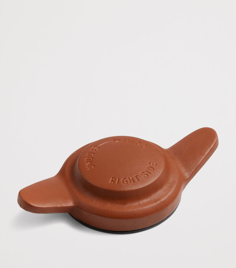 Dunhill Leather Wing Nut Desk Sculpture