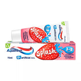Aquafresh Kids Toothpaste, Splash 3-8 years Strawberry & Mint Flavour 75ml - McGrocer