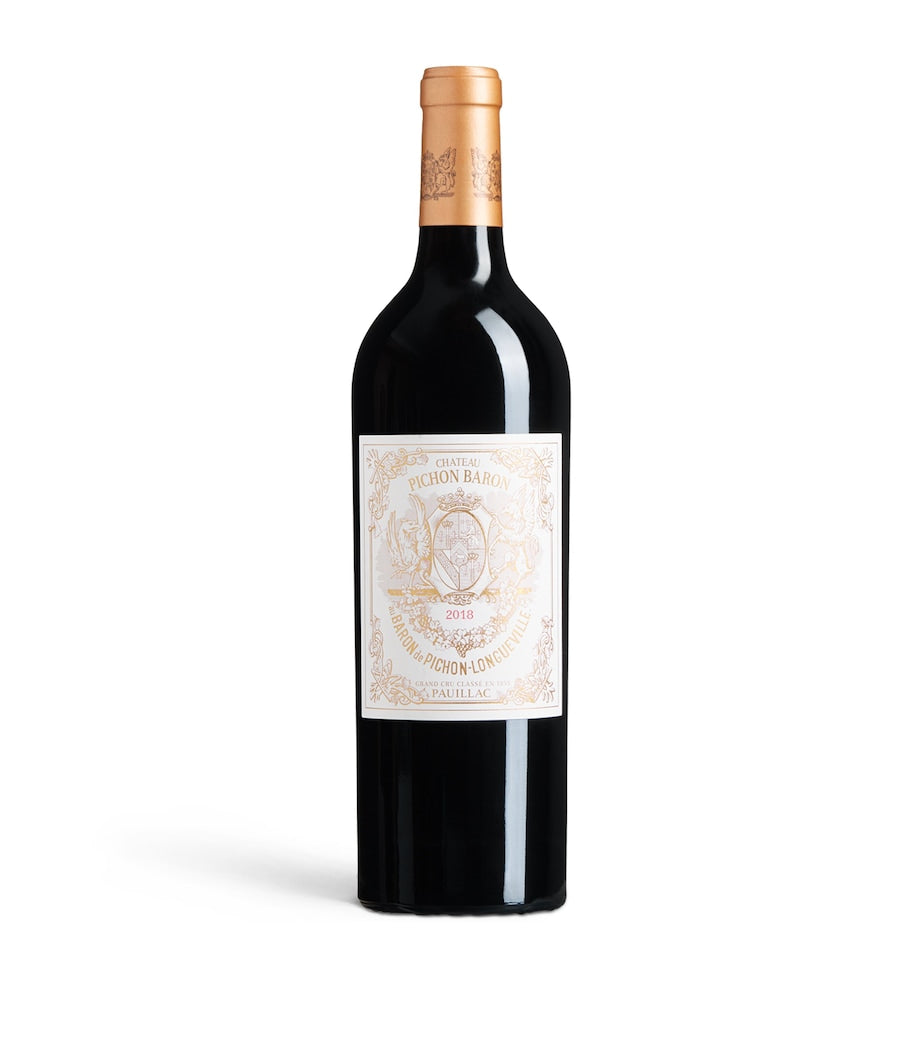 Château Pichon Longueville Baron 2018 Bordeaux red wine 75cl - British product