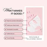 Beautical Reusable Silicone Facial Mask - British skincare product