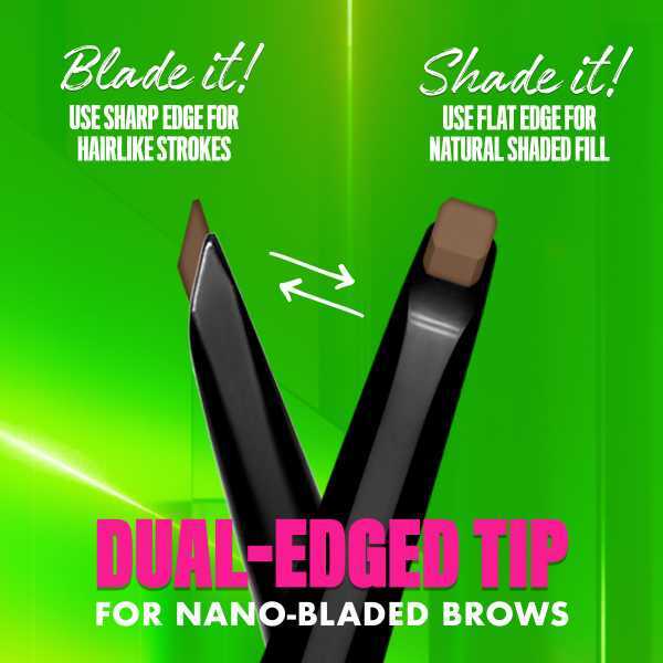 NYX Professional Makeup Blade n Shade eyebrow pencil, imported from the UK