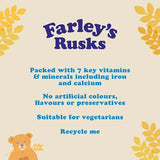Heinz Farley's Infant Baby Rusks 6 Months +, UK version
