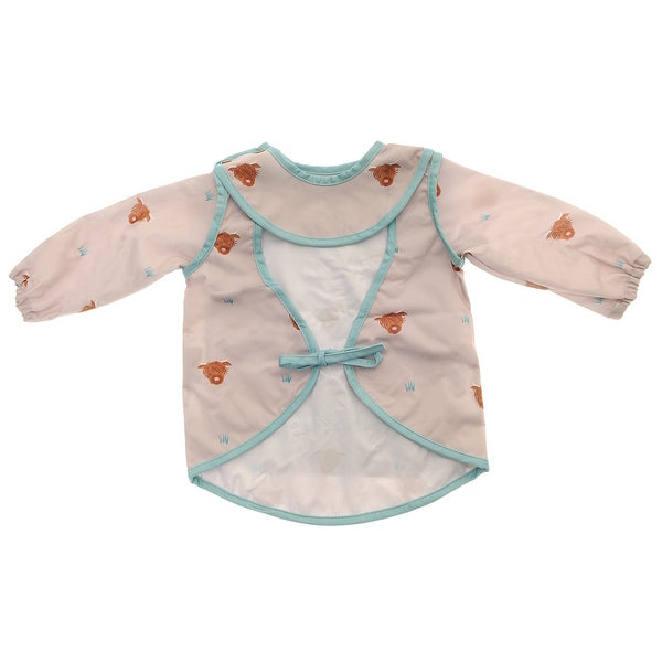 Ziggle Baby Coverall Bib Highland Cow 6-24 Months (British brand)