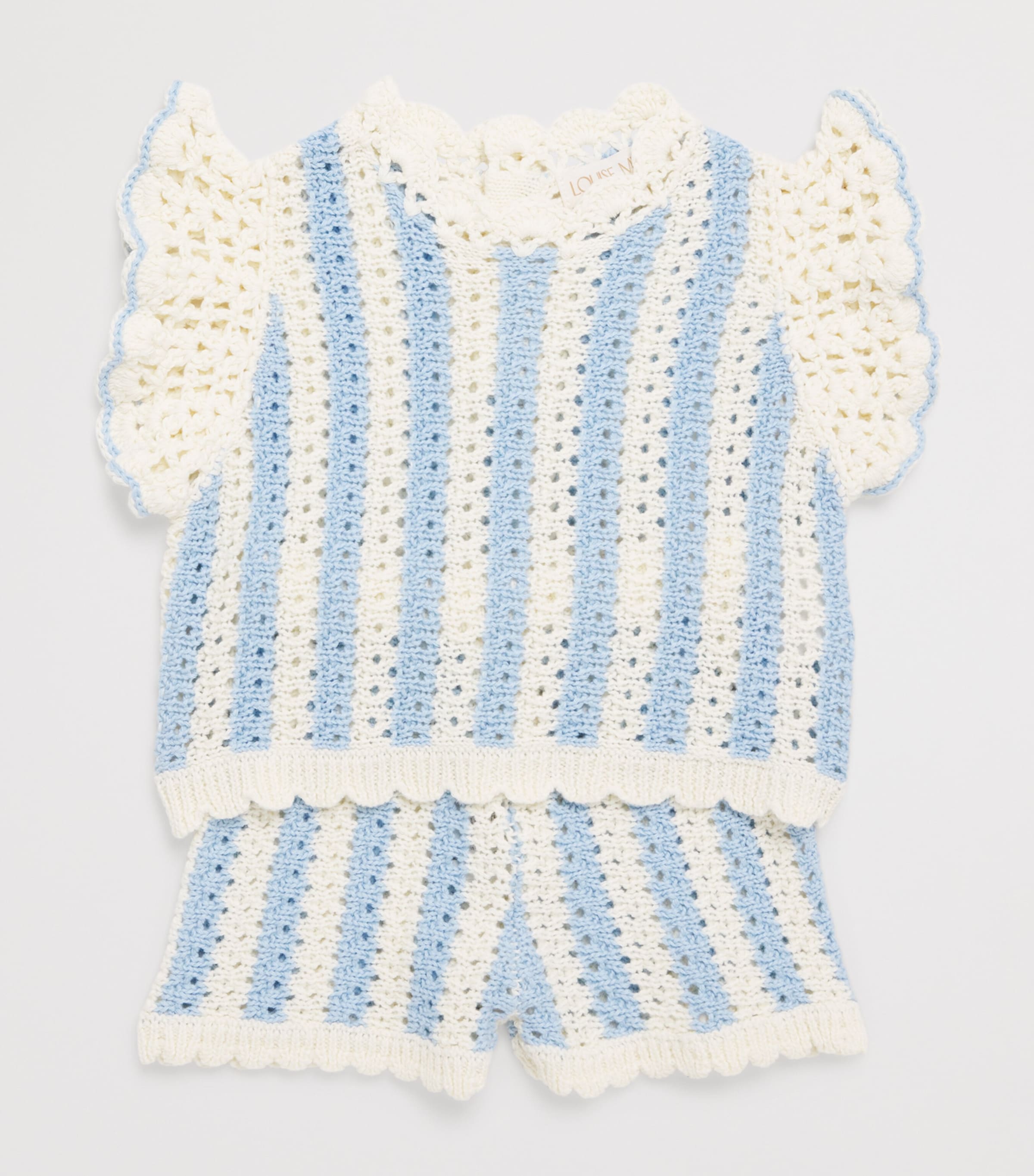 Louise Misha cotton crochet Lyse top 6-24 months, UK version