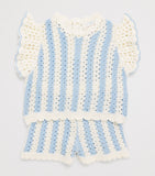 Louise Misha cotton crochet Lyse top 6-24 months, UK version