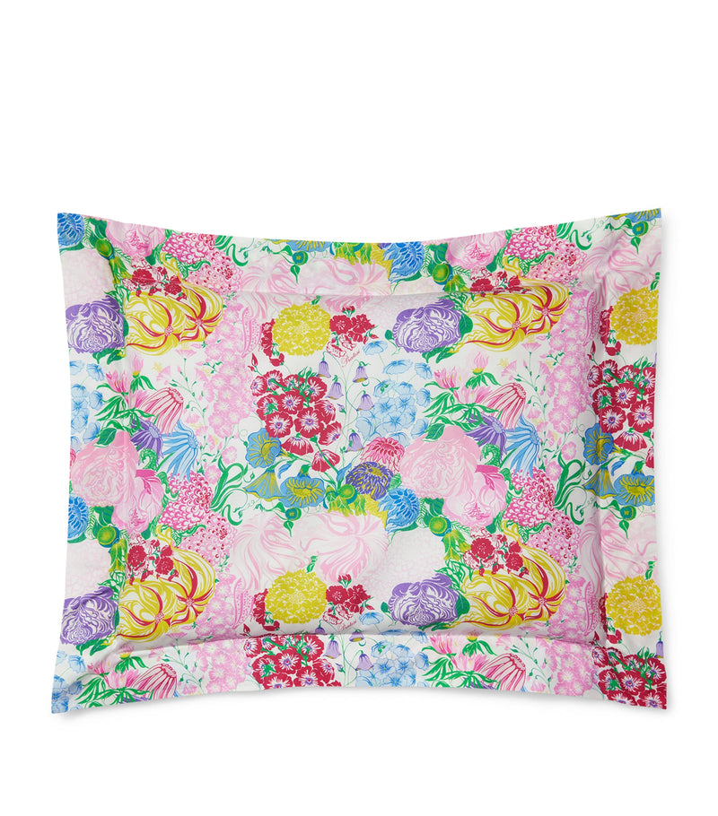 Pratesi Millefiori King Sham pillowcase 50cm x 90cm, imported from the UK