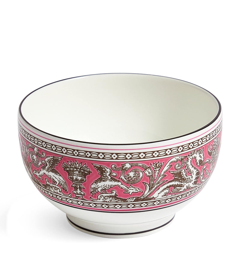 Wedgwood Florentine Fuchsia Rice Bowl (10.5cm)