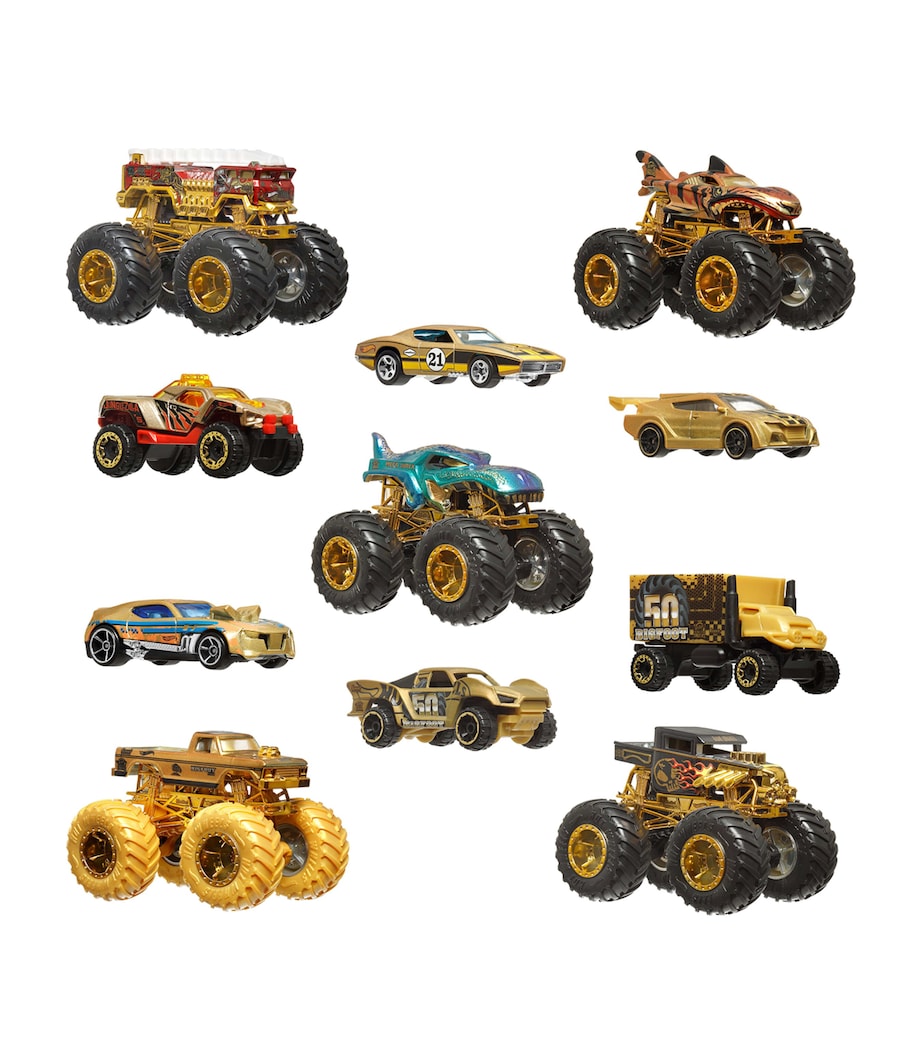 Hot Wheels Hot Wheels Monster Trucks Trophy Champions Collection