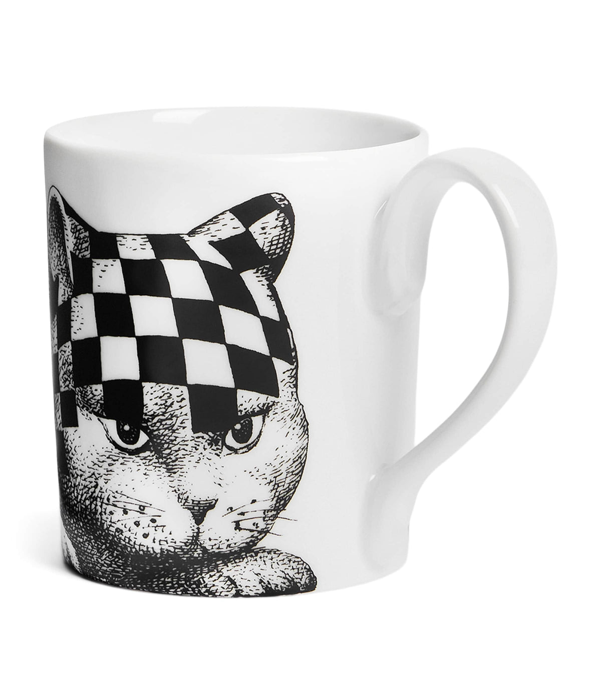 Fornasetti Porcelain High Fidelity Mug