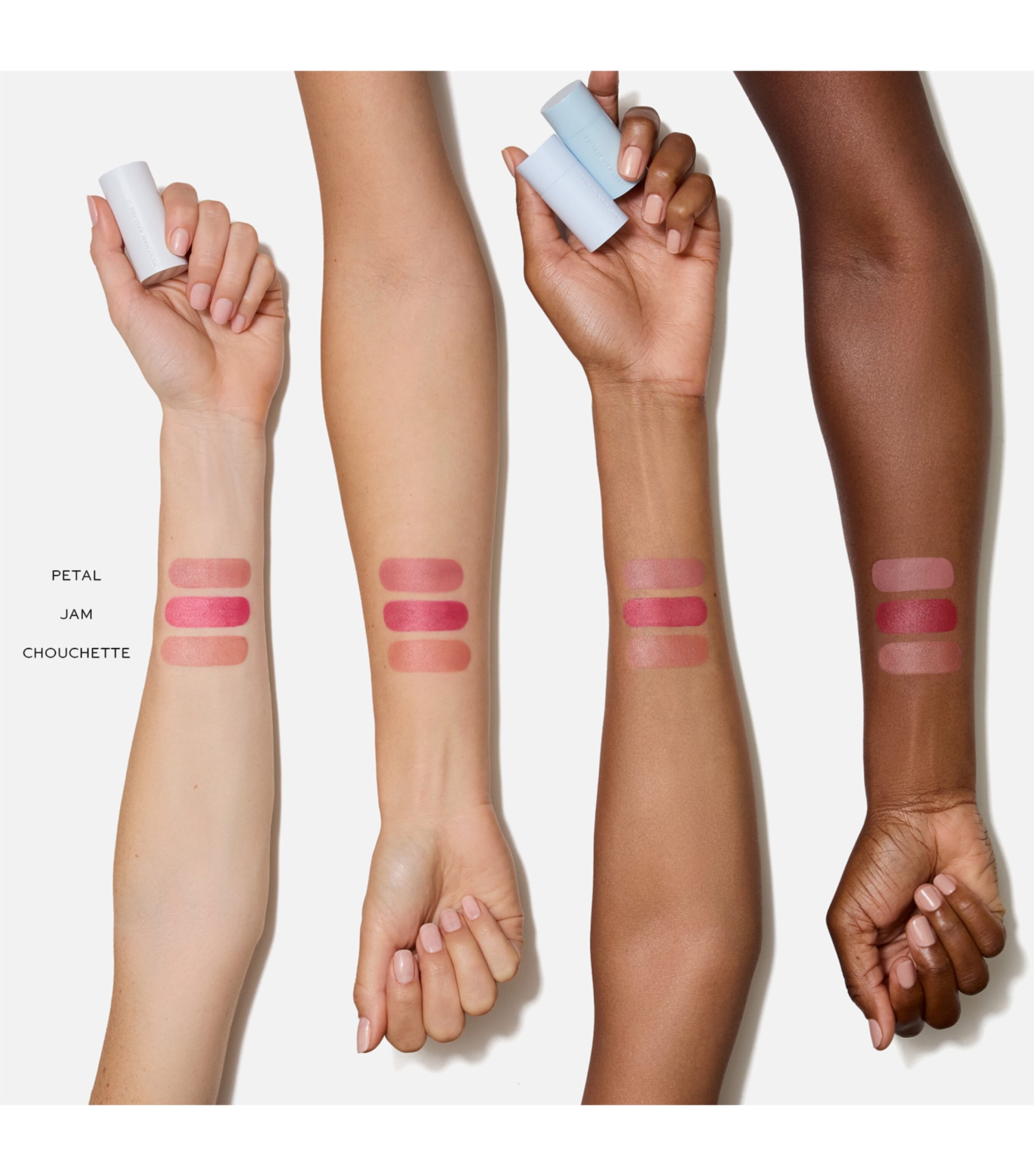 Westman Atelier Petite Baby Cheeks blush stick trio (British brand)