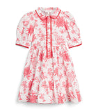 Patachou Red Blossom dress 3-12 years, imported from the UK