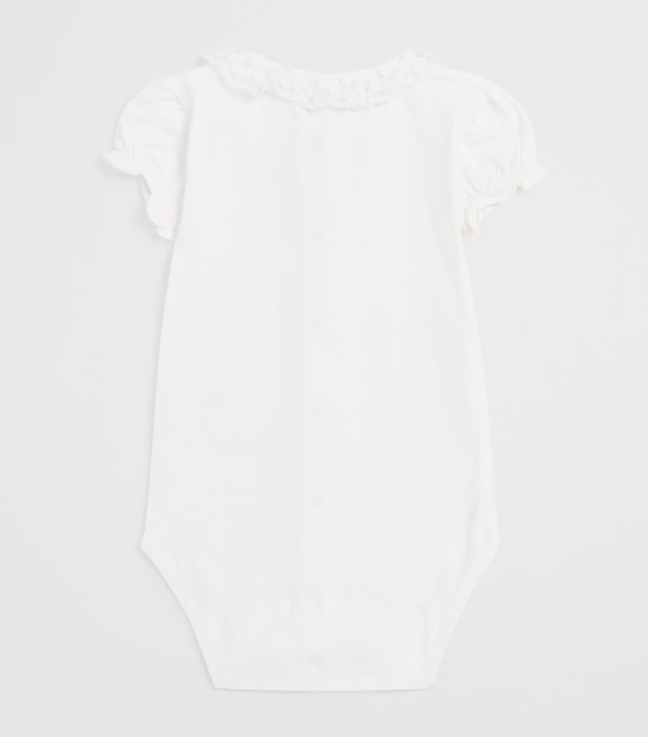 Tartine et Chocolat lace-detail bodysuit 1-24 months (British brand)