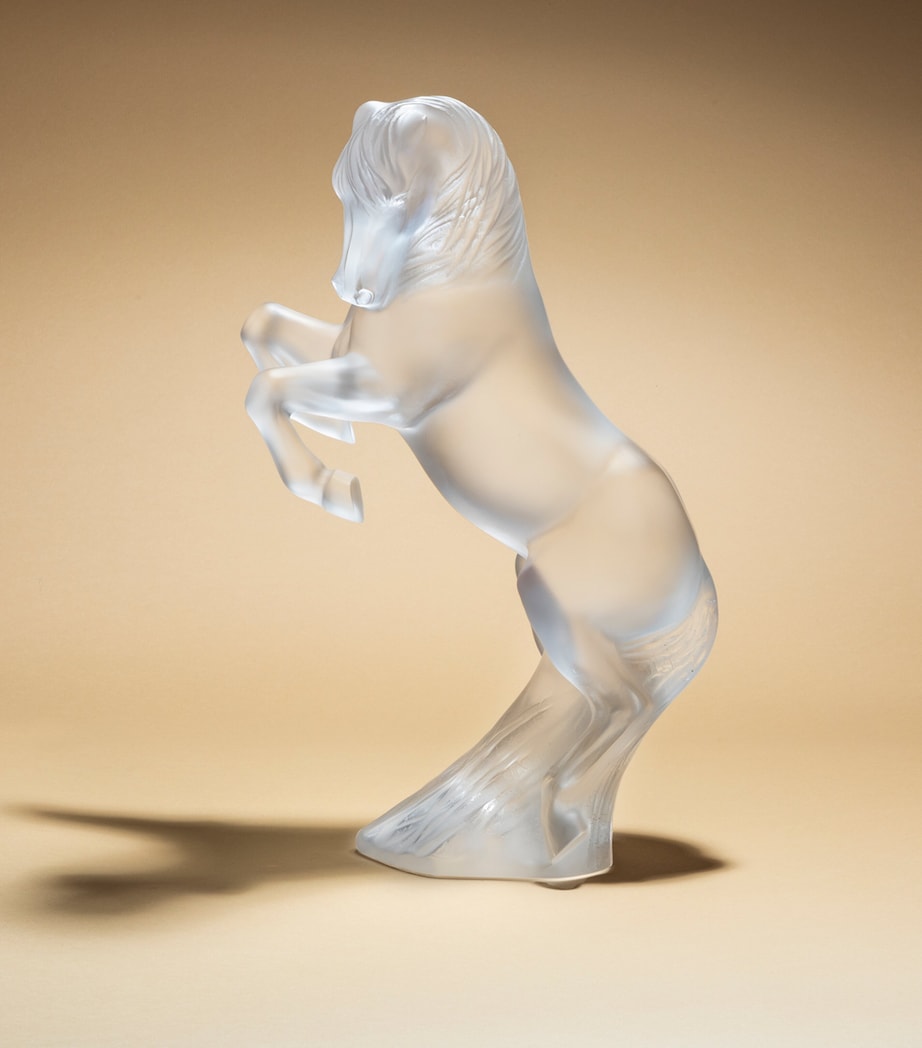 Lalique Large Prancing Horse Sculpture (37cm)