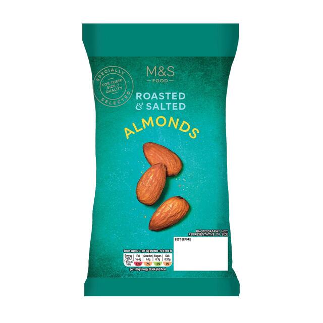 M&S Roasted & Salted Almonds   150g - McGrocer