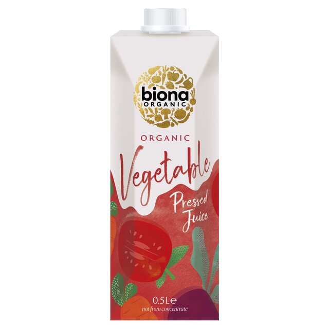 Biona Organic Vegetable Pressed Juice   500ml - McGrocer