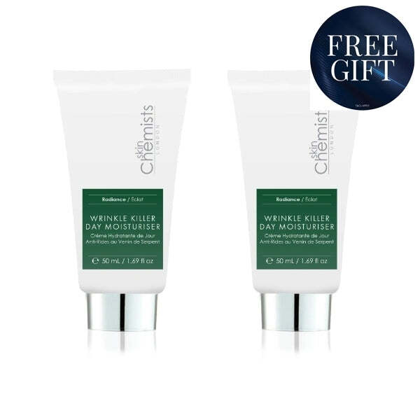 SkinChemists Wrinkle Killer Day Moisturiser 50ml Duo Pack (British brand)