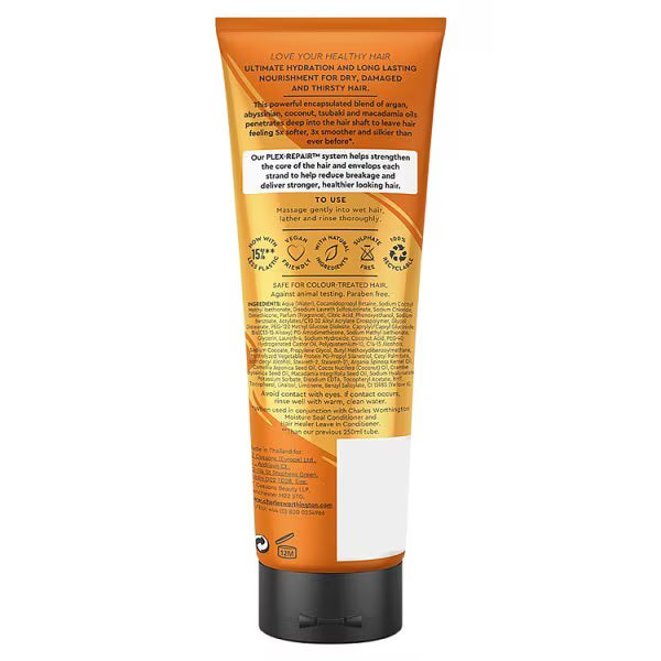 Charles Worthington Moisture Seal Shampoo 250ml - British product