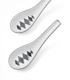 Prada chequerboard spoons set of 2, imported from the UK